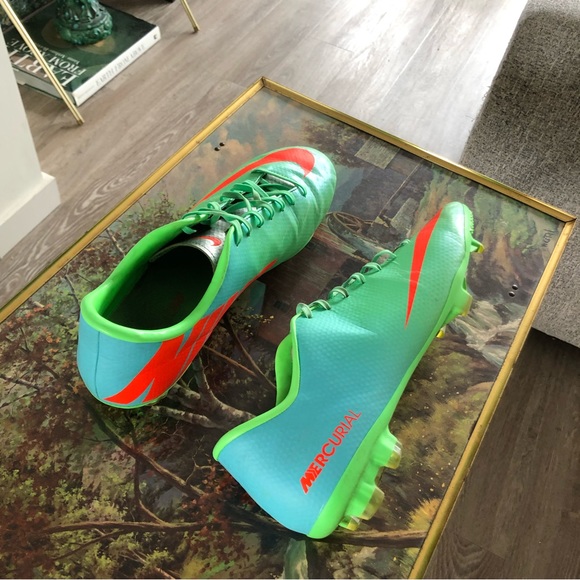 Nike mercurial victory iv green Outdoor Soccer Cleats - Picture 3 of 7